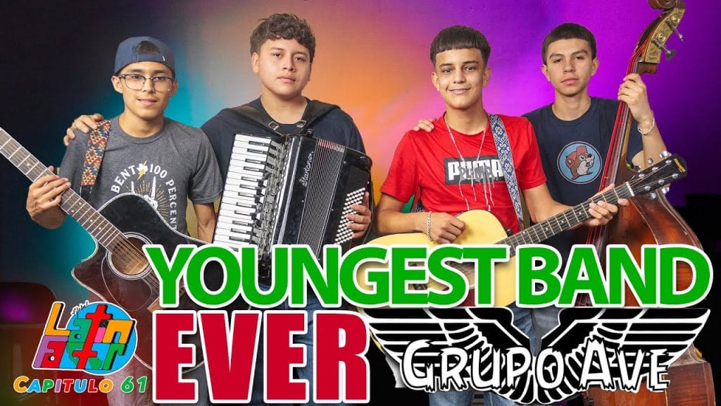 Interviewing the Youngest Band in History Los Menores (previously known as Grupo Ave) reveals